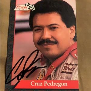 Authentic Cruz Pedregon autograph